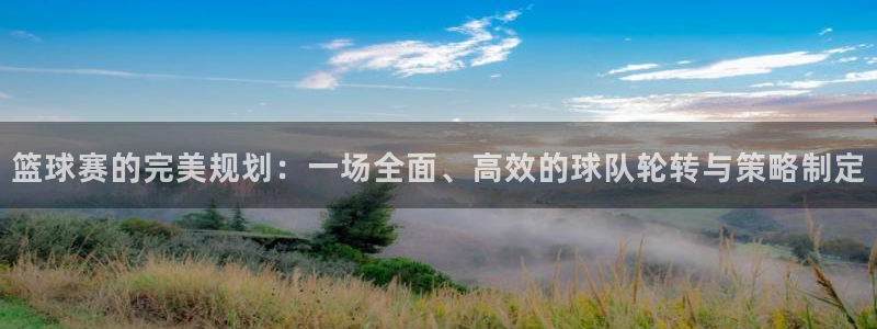  ib体育课程：篮球赛的完美规划：一场全面、高效的球队轮转与策